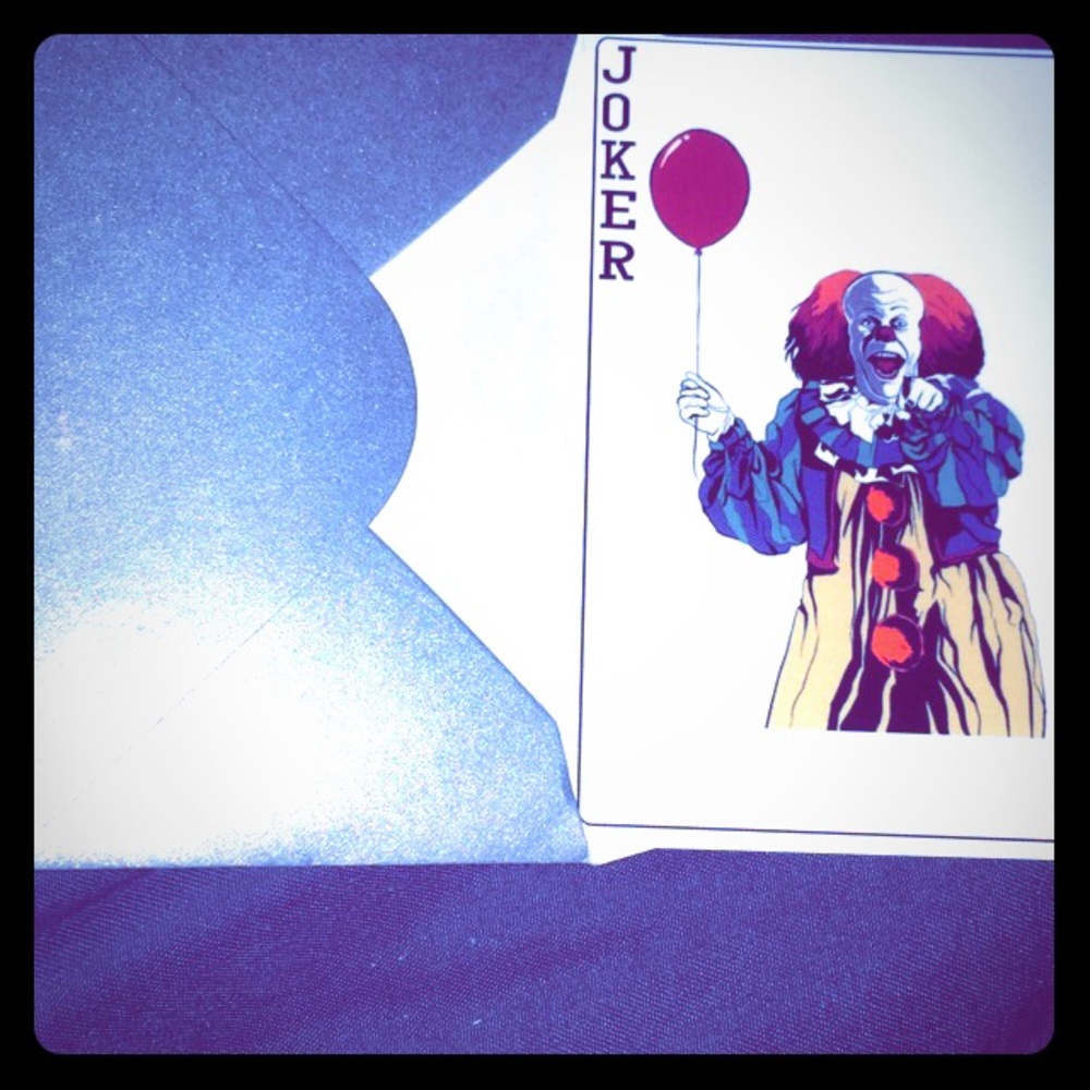 Pennywise Joker card